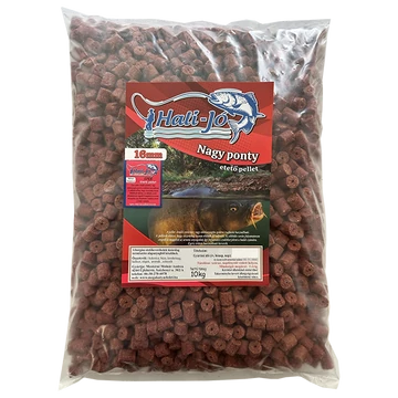 HALI-JÓ ETETŐ PELLET Eper 16mm  -10kg