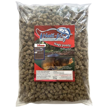 HALI-JÓ ETETŐ PELLET Fokhagymás 16mm  -10kg