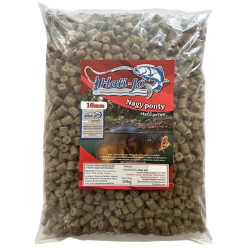 HALI-JÓ ETETŐ PELLET Kagyló 16mm  -10kg