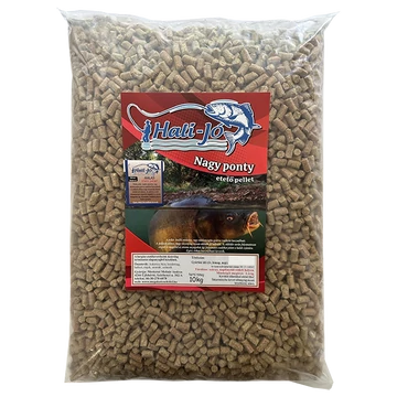 HALI-JÓ ETETŐ PELLET Halas 6mm  -10kg